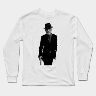 Leonard Cohen /// Vintage Style Long Sleeve T-Shirt